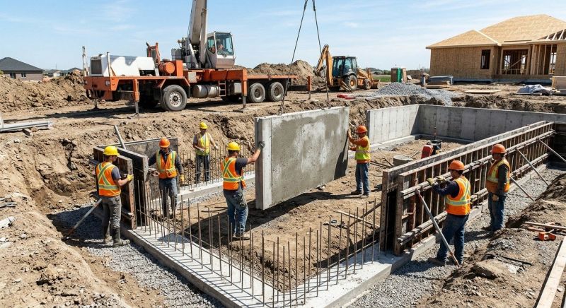 Concrete Foundation Installation in Columbus, OH